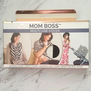 New! MULTI-USE PROTECTION COVER FOR MOMS AND BABIES. Color Black/White